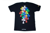 Chrome Hearts Multi Color Cross Cemetery T-Shirt