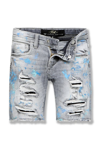 Jordan Craig KIDS VENGEANCE DENIM SHORTS (BLUE WAVE)