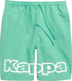 Kappa Kids' Logo Tape Colm Shorts mint green