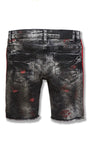 Jordan Craig KIDS SPARTA STRIPED DENIM SHORTS (BRED)