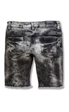 Jordan Craig KIDS SPARTA STRIPED DENIM SHORTS (TRIPLE BLACK)