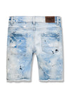 Jordan Craig KIDS ODYSSEY STRIPED DENIM SHORTS (ICE BLUE)