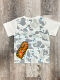 Bape Space Camo Multi Shark Pocket Tee Shirt