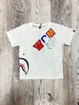 Bape Space Camo Multi Shark Pocket Tee Shirt